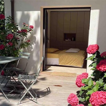 Les Hortensias Chambre Independante Avec Sdb Et Toilettes Privees Dans Une Maison En Foret Proche Du Golf Et De La Plage Entree Independante Avec Acces Prive Le Touquet Exterior foto