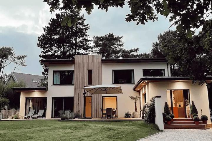 Les Hortensias Chambre Independante Avec Sdb Et Toilettes Privees Dans Une Maison En Foret Proche Du Golf Et De La Plage Entree Independante Avec Acces Prive Le Touquet Exterior foto