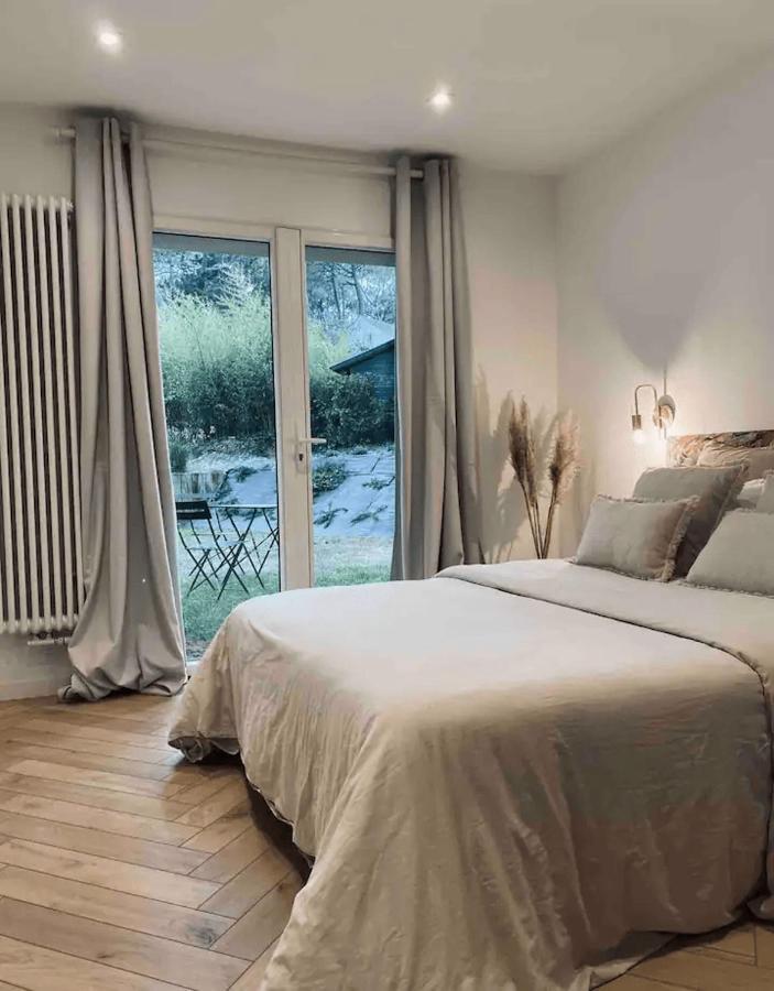 Les Hortensias Chambre Independante Avec Sdb Et Toilettes Privees Dans Une Maison En Foret Proche Du Golf Et De La Plage Entree Independante Avec Acces Prive Le Touquet Exterior foto